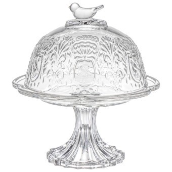 Блюдо "garden" с крышкой на ножке 20*22 см Lefard (691-180)