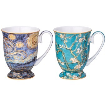 Набор кружек lefard "art collection" (в. ван гог) 2 шт. 280 мл Lefard (104-1023)