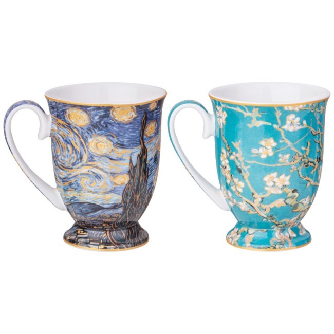 Набор кружек lefard "art collection" (в. ван гог) 2 шт. 280 мл Lefard (104-1023)