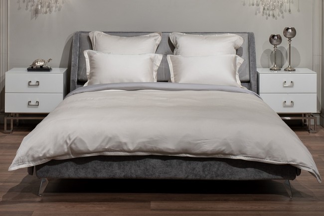 Пододеяльник тенсель жемчужный 145*210 (TT-00013241)