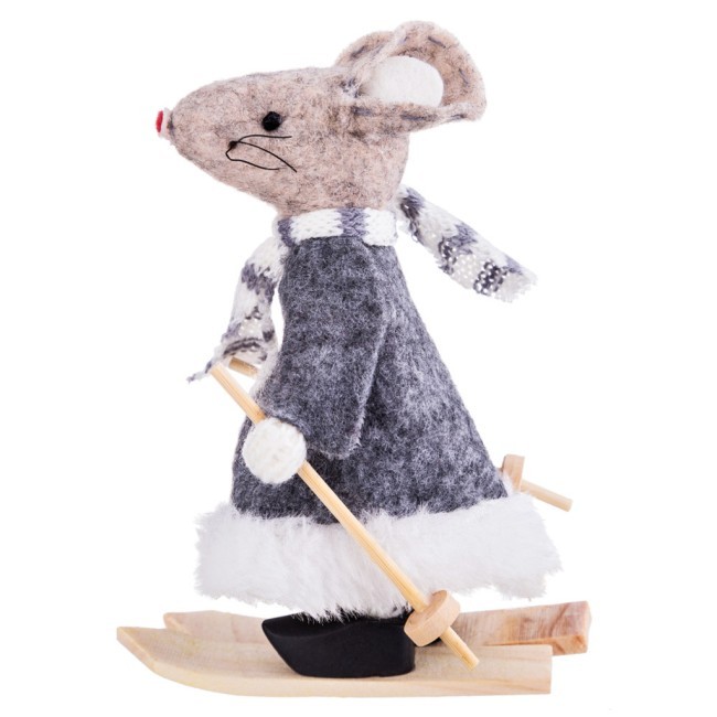 Фигурка "мышка" высота=11 см. без упаковки Lefard (372-037) Фигурка "мышка" высота=11 см. без упаковки Lefard (372-037)