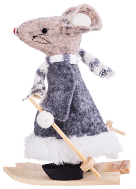 Фигурка "мышка" высота=11 см. без упаковки Lefard (372-037) Фигурка "мышка" высота=11 см. без упаковки Lefard (372-037)