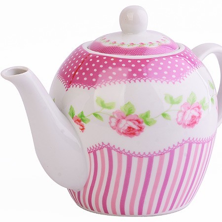 Чайный сервиз 13пр с чайником 1л LR (30876)