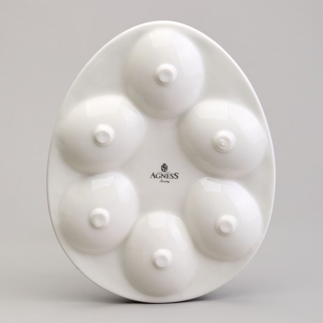 Блюдо для 6 яиц agness "sunday" 20,5*16*2,5 см Agness (358-2314) Блюдо для 6 яиц agness "sunday" 20,5*16*2,5 см Agness (358-2314)