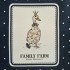 Фартук "family farm", 85х70см 100% хлопок,синий, кайма,твил,пропитка SANTALINO (850-742-73)