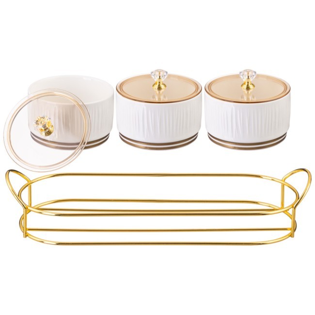 Набор банок lefard "herbal" с пластик. крышкой 3 шт. 230 мл на металл. подставке Lefard (42-486) Набор банок lefard "herbal" с пластик. крышкой 3 шт. 230 мл на металл. подставке Lefard (42-486)