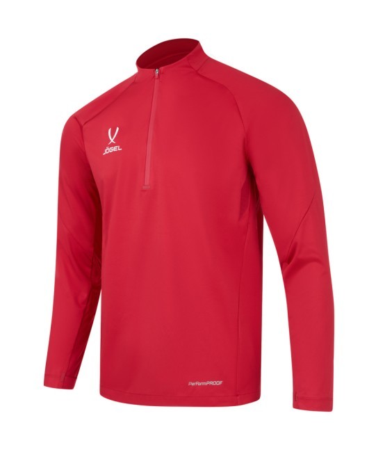 Джемпер ветрозащитный JOGEL PREMIER PerFormPROOF 1/4 Zip Wind Top, красный (2123027)