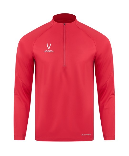 Джемпер ветрозащитный JOGEL PREMIER PerFormPROOF 1/4 Zip Wind Top, красный (2123027)
