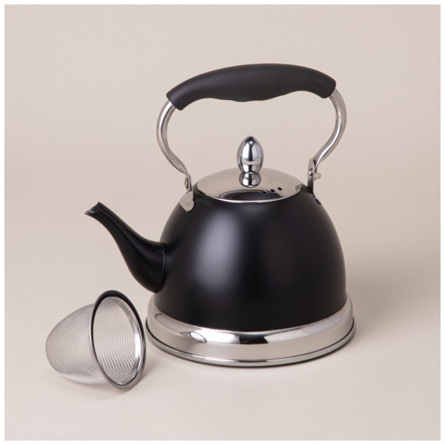 Чайник agness с фильтром, 1,0 л c индукцион. капсульным дном и складывающейся ручкой Agness (908-077)