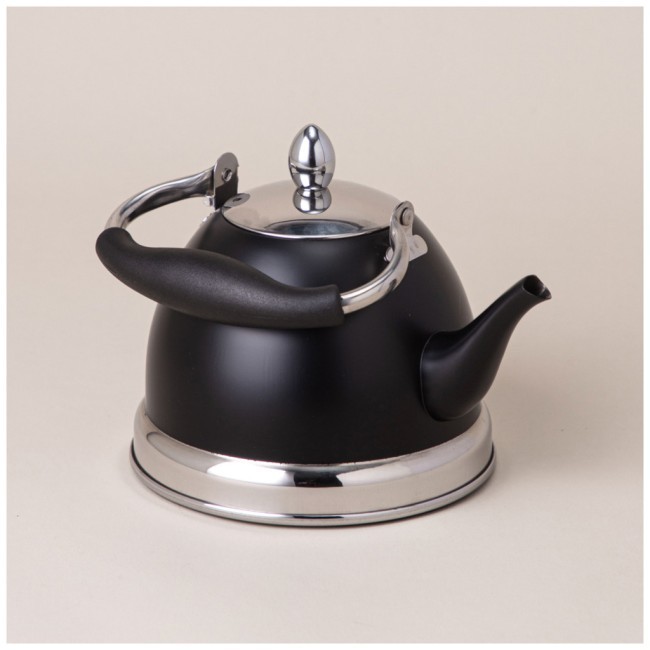 Чайник agness с фильтром, 1,0 л c индукцион. капсульным дном и складывающейся ручкой Agness (908-077)