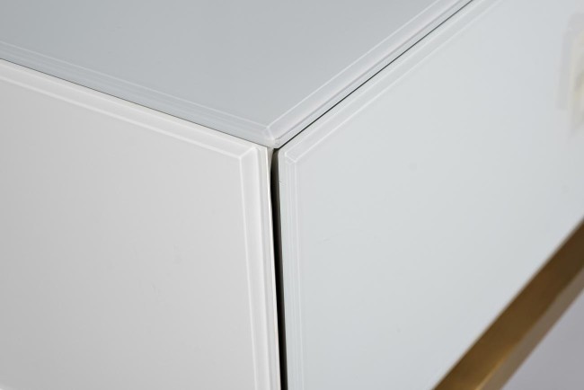 Консоль 2 ящика белая/золото 120*42*77см (TT-00004100) Консоль 2 ящика белая/золото 120*42*77см (TT-00004100)