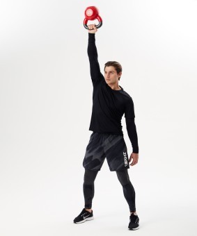 Гиря виниловая STARFIT DB-401, 16 кг, красный (2103604)