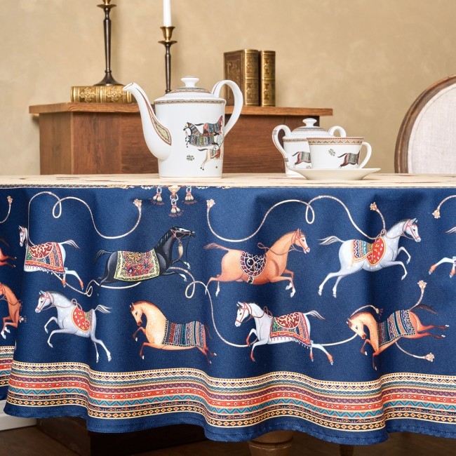 Скатерть круглая "passage" 220см ,бежевый, 100% хлопок,твил,пропитка Lefard (850-758-26) Скатерть круглая "passage" 220см ,бежевый, 100% хлопок,твил,пропитка Lefard (850-758-26)