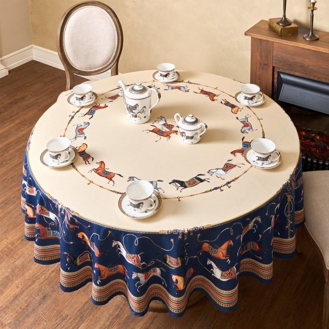 Скатерть круглая "passage" 220см ,бежевый, 100% хлопок,твил,пропитка Lefard (850-758-26) Скатерть круглая "passage" 220см ,бежевый, 100% хлопок,твил,пропитка Lefard (850-758-26)