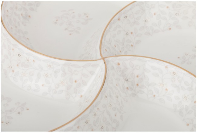 Менажница 4 секции lefard "вивьен" 25*25*4 см Lefard (264-287) Менажница 4 секции lefard "вивьен" 25*25*4 см Lefard (264-287)