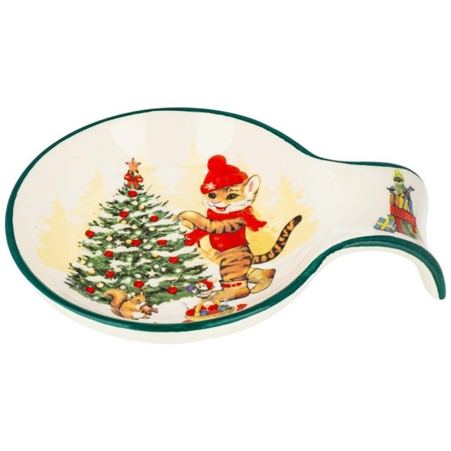 Подставка под ложку "тигриные истории" 15*11,5*2,5 см Agness (358-1913) Подставка под ложку "тигриные истории" 15*11,5*2,5 см Agness (358-1913)