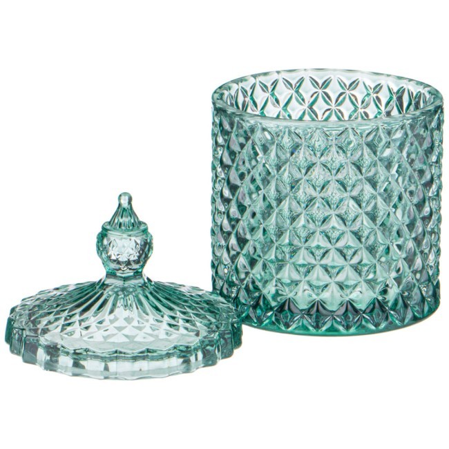 Емкость для хранения "diamant mint" 8,5*8,5*13,5см Lefard (355-305)