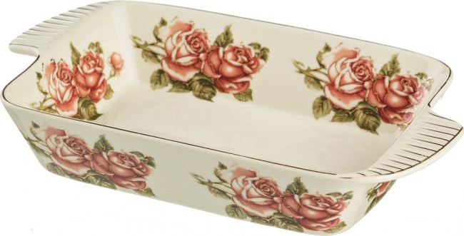 Блюдо для слоенных салатов lefard "корейская роза" 25*15*5 см Lefard (69-2221) Блюдо для слоенных салатов lefard "корейская роза" 25*15*5 см Lefard (69-2221)