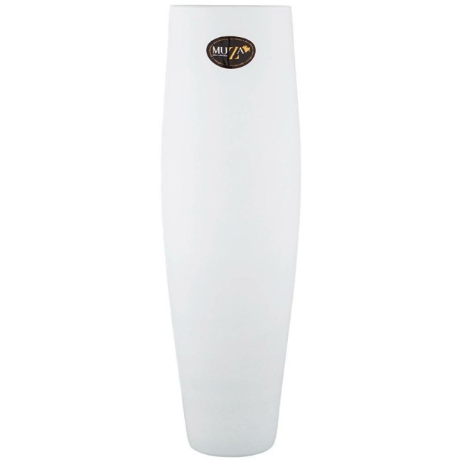 Ваза "fino satin white" высота 40 см Muza (380-873)