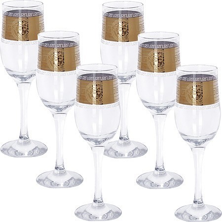 Набор 6-ти бокалов д/шампанского 200м (MS160-41) Набор 6-ти бокалов д/шампанского 200м (MS160-41)