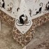 Скатерть "парижские коты" 160х220 см твилл водооталкивающая пропитка SANTALINO (850-746-21)