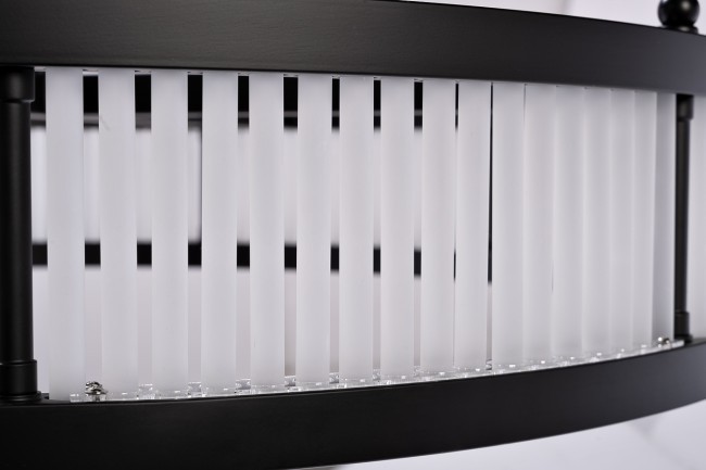 Люстра Ancona круглая чёрный матовый/стекло прозр. d85см (TT-00013206) Люстра Ancona круглая чёрный матовый/стекло прозр. d85см (TT-00013206)