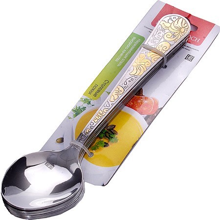 Набор ложек столовых 6пр 2мм нерж. Mayer&Boch (25721)