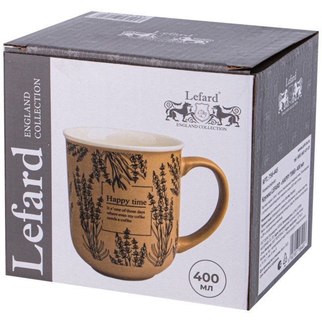 Кружка lefard "happy time" 400мл Lefard (756-445)