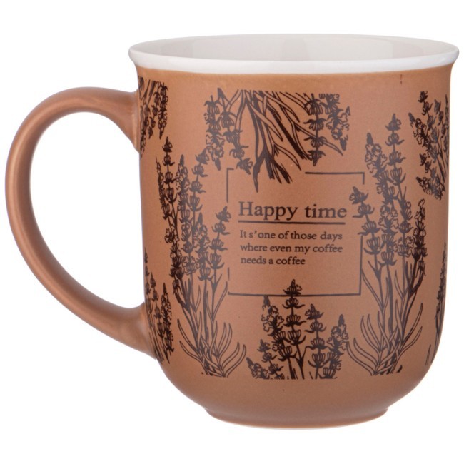 Кружка lefard "happy time" 400мл Lefard (756-445)