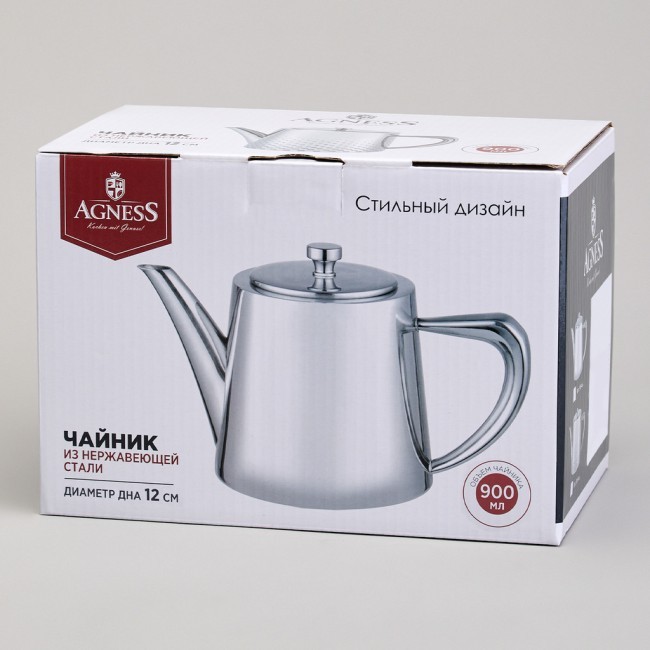 Чайник agness, 900 мл Agness (916-430) Чайник agness, 900 мл Agness (916-430)