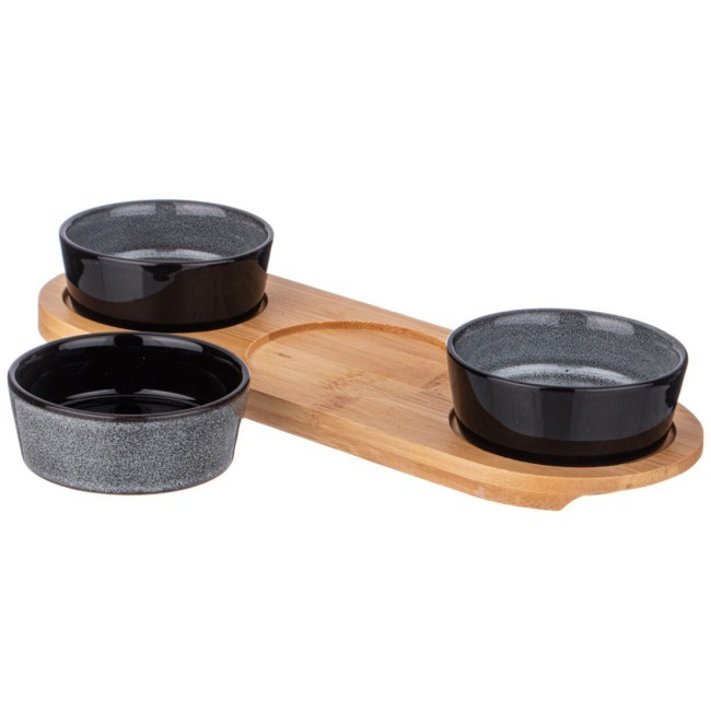 Набор соусников lefard "graphite" 3 шт. 60 мл 26*9,2*3,5 см на дер. подставке Lefard (474-241) Набор соусников lefard "graphite" 3 шт. 60 мл 26*9,2*3,5 см на дер. подставке Lefard (474-241)