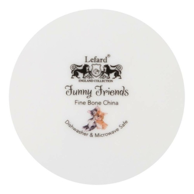 Набор тарелок закусочных lefard  "лучшие друзья" 2 шт. 20,5 см Lefard (415-2181)