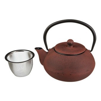 Заварочный чайник чугунный с эмалированным покрытием внутри 500 мл. Lefard (734-048)