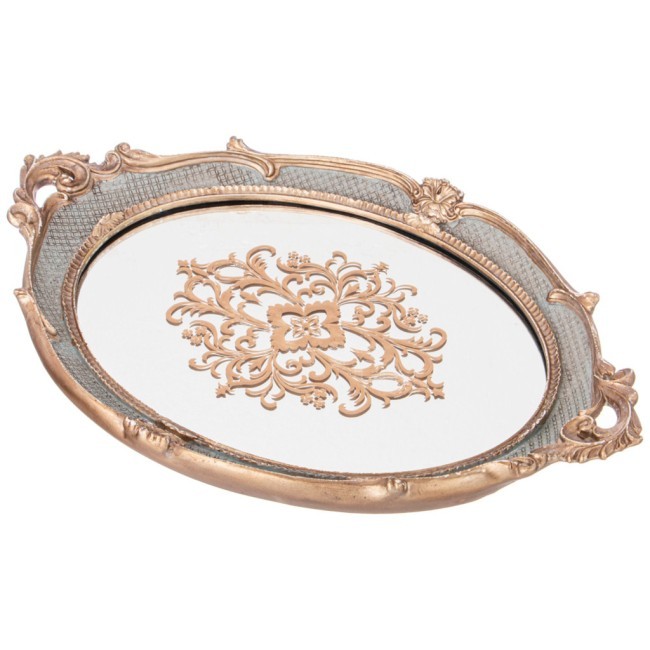 Поднос декоративный коллекция "рококо", 46,5*30,5*4cm Lefard (504-397) Поднос декоративный коллекция "рококо", 46,5*30,5*4cm Lefard (504-397)