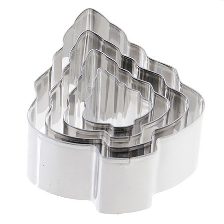 Набор для выпечки 4пр нерж ЁЛКА МВ (23999)