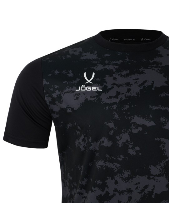 Футболка вратарская JOGEL DIVISION PerFormDRY SPLASH GK Jersey, черный, детский (2121011)