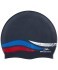 Шапочка для плавания 25DEGREES Russia JR Black, силикон, подростковый (1435805)