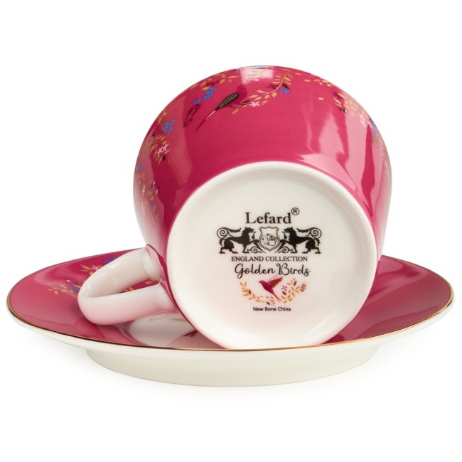 Чайный набор lefard "golden birds" на 2 пер. 4 пр. 220 мл Lefard (419-129) Чайный набор lefard "golden birds" на 2 пер. 4 пр. 220 мл Lefard (419-129)