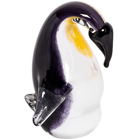 Статуэтка "Пингвин" черно-желтая 9х8,5х11,5 см - TT-00000902