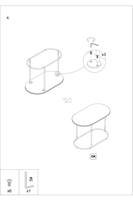Столик журнальный (набор 2шт) d48*56/66*37*45,5см (TT-00011442)