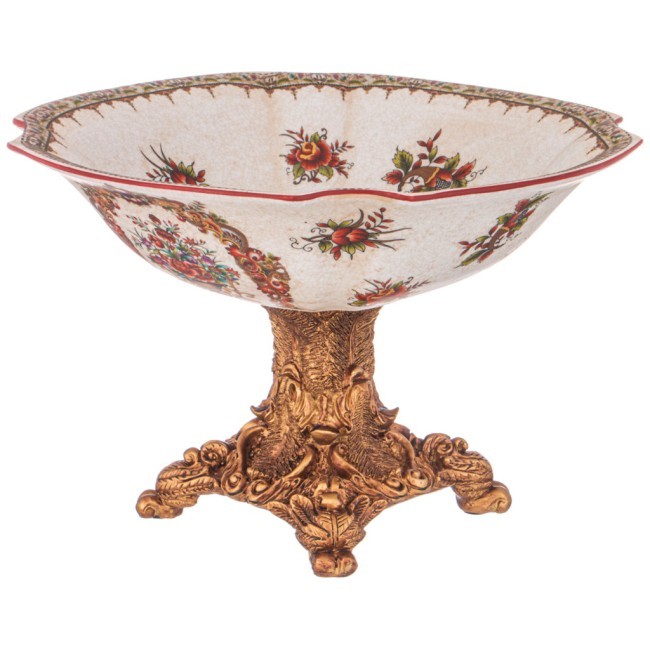 Фруктовница на ножке 34*34*23,5 см Lefard (46-1373)