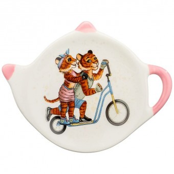 Подставка под чайные пакетики "тигриные истории" 12*8,5*1,5 см Agness (358-1914) Подставка под чайные пакетики "тигриные истории" 12*8,5*1,5 см Agness (358-1914)