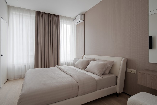 Кровать Michelle без под.мех. серый Norton SER+Mocka43 183*230*99см (TT-00014698)