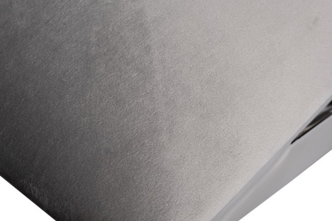 Банкетка св.-серый велюр/хром 120,5*45*44,5см (TT-00007646)