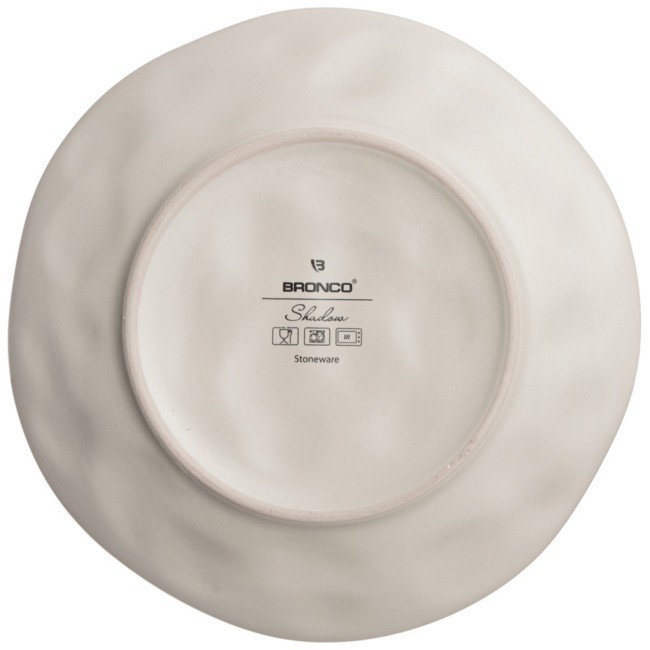 Набор посуды обеденный bronco "shadow" на 4 пер. 16 пр. бежевый Bronco (577-179)