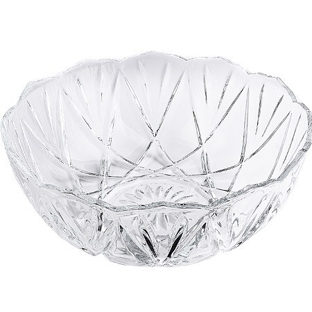 Салатница 24 см, стекло (647-1)