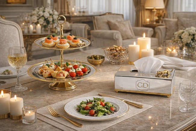 Подставка для закусок "Леопарды" нерж.сталь 32*32*34см (TT-00011195) Подставка для закусок "Леопарды" нерж.сталь 32*32*34см (TT-00011195)