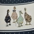 Скатерть круглая "family farm" 150см ,синий, 100% хлопок, твил, с пропиткой SANTALINO (850-742-23)