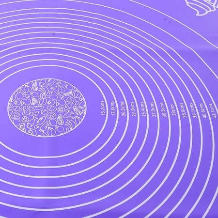 Коврик для раскатки теста 70х70 силикон (80339-70-70)