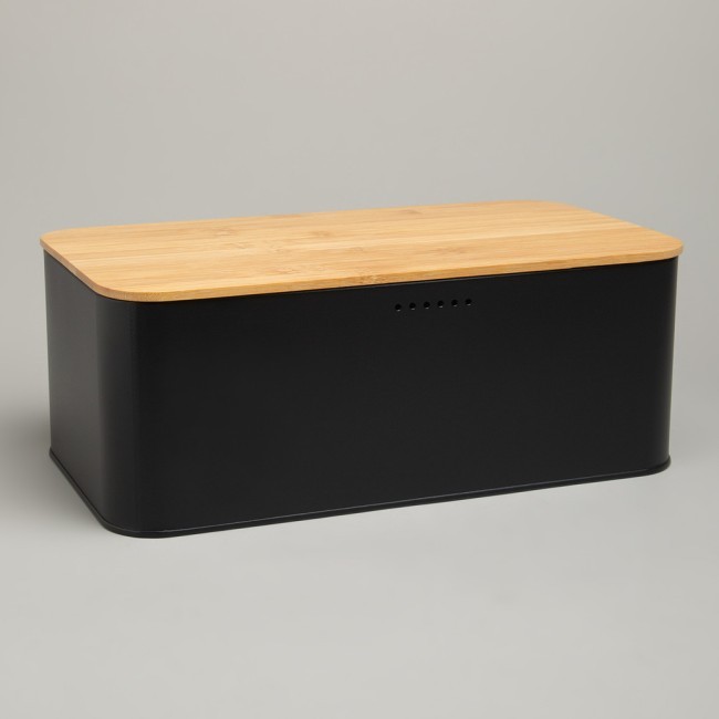 Хлебница agness black, 33,5х19х12,5 см Agness (790-393)